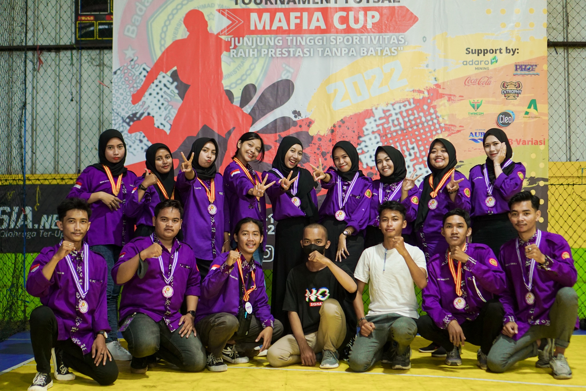 Tournament Futsal “Mafia Cup” Tingkat SMA/Sederajat Se-Kalsel dan Tingkat Antar Fakultas UAY